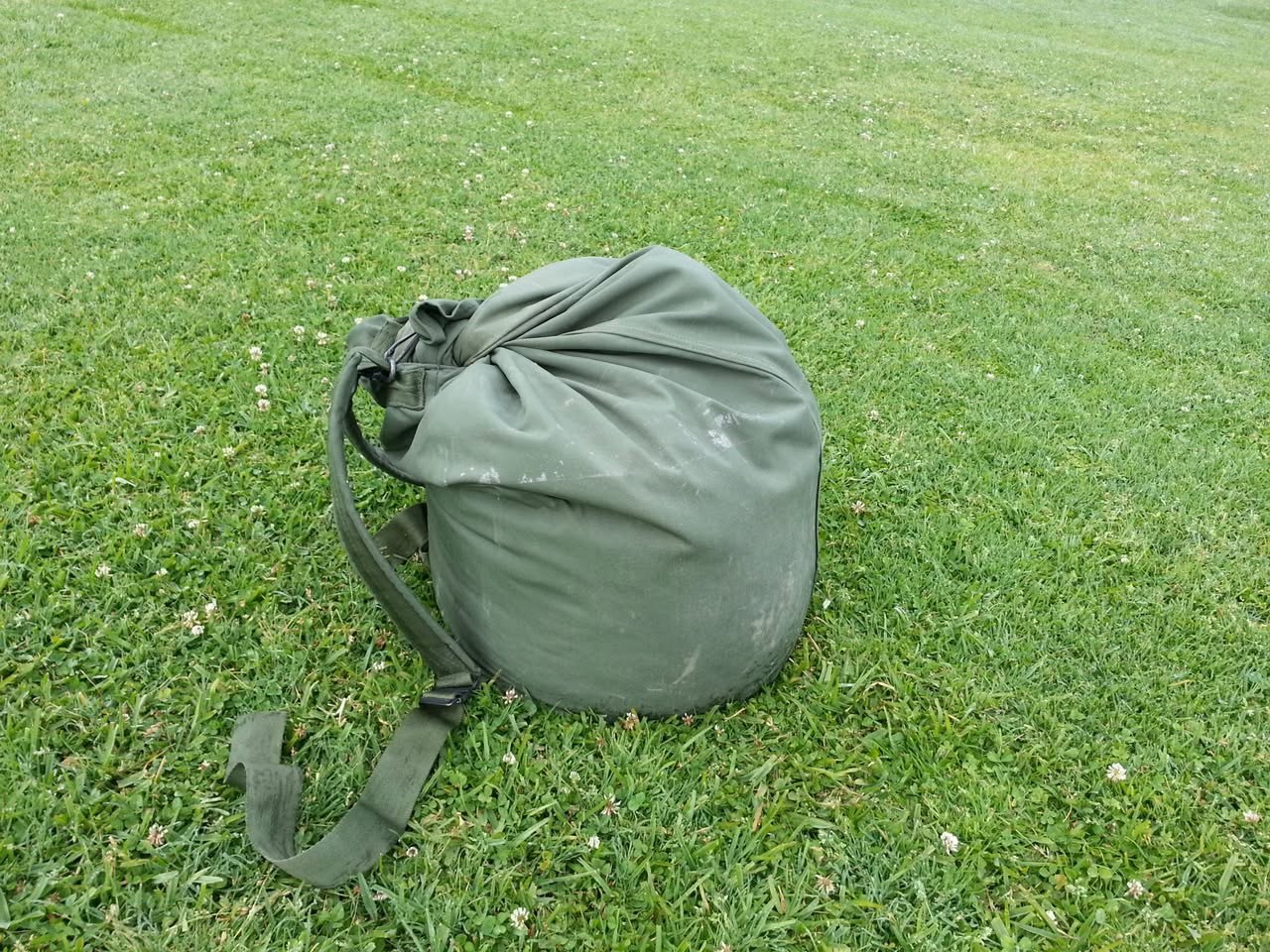 The sandbag — original archive photograph